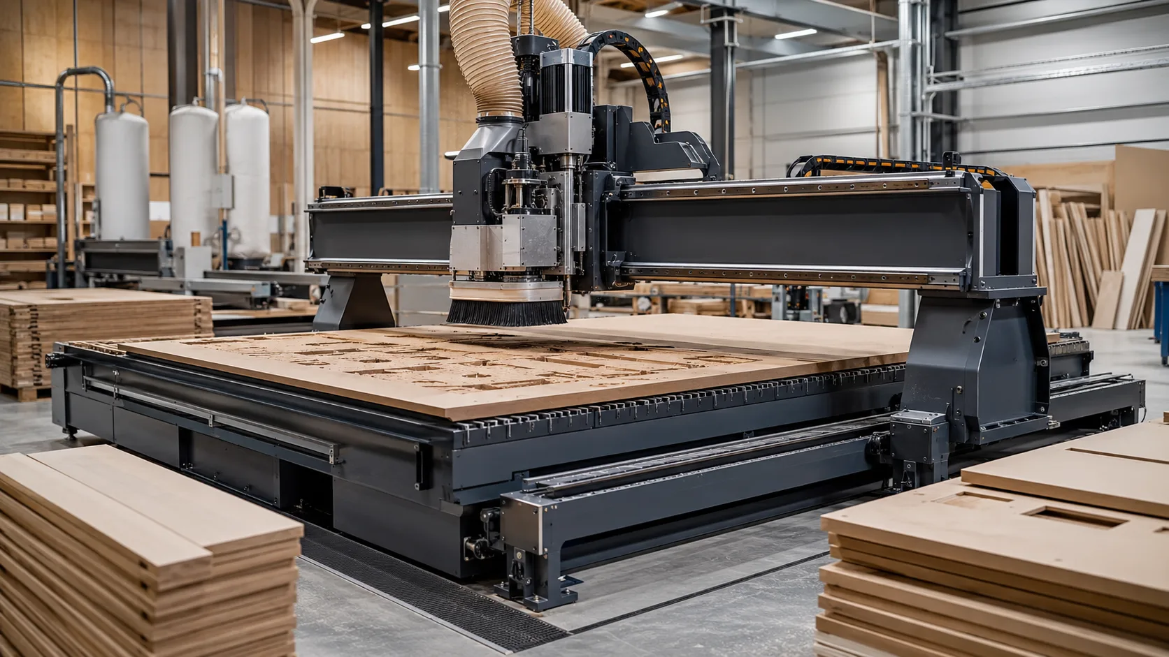 Ahşap CNC Router Ağır Hizmet Tipi Nedir? Endüstriyel Üretimde Kullanımı