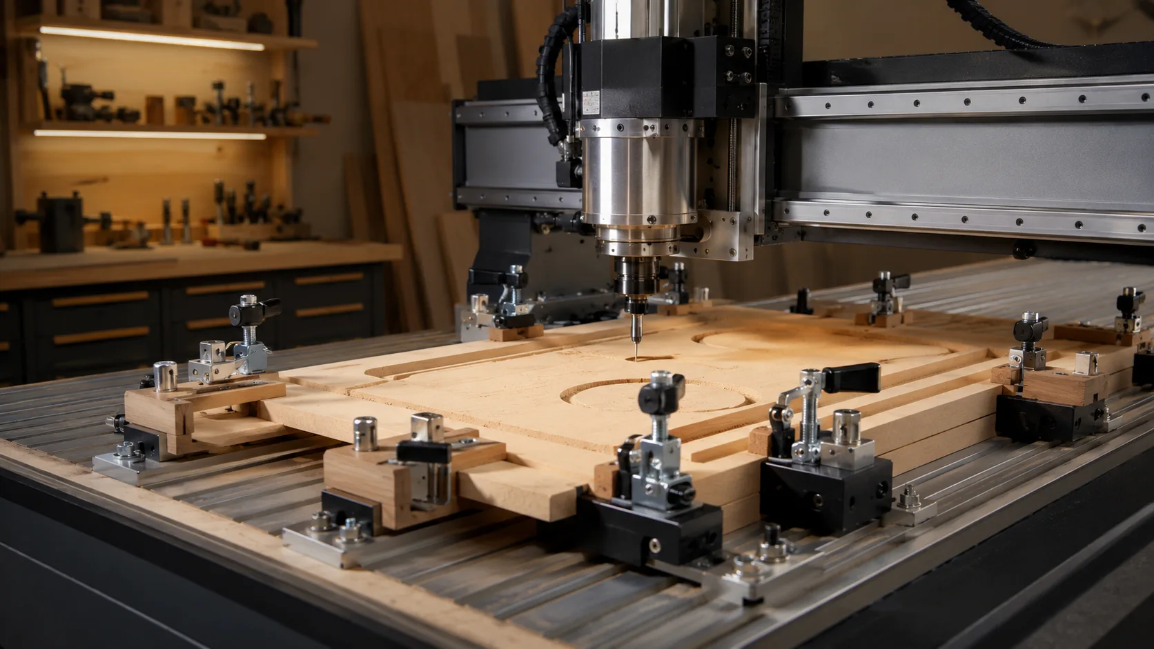 Ahşap CNC Router Bağlantı Aparatı Nedir? Kullanım Alanları ve Seçim Rehberi