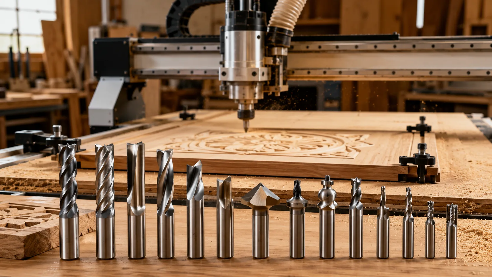 Ahşap CNC Router Kesici Takım Nedir? Doğru Uç Seçimi ve Kullanım Rehberi