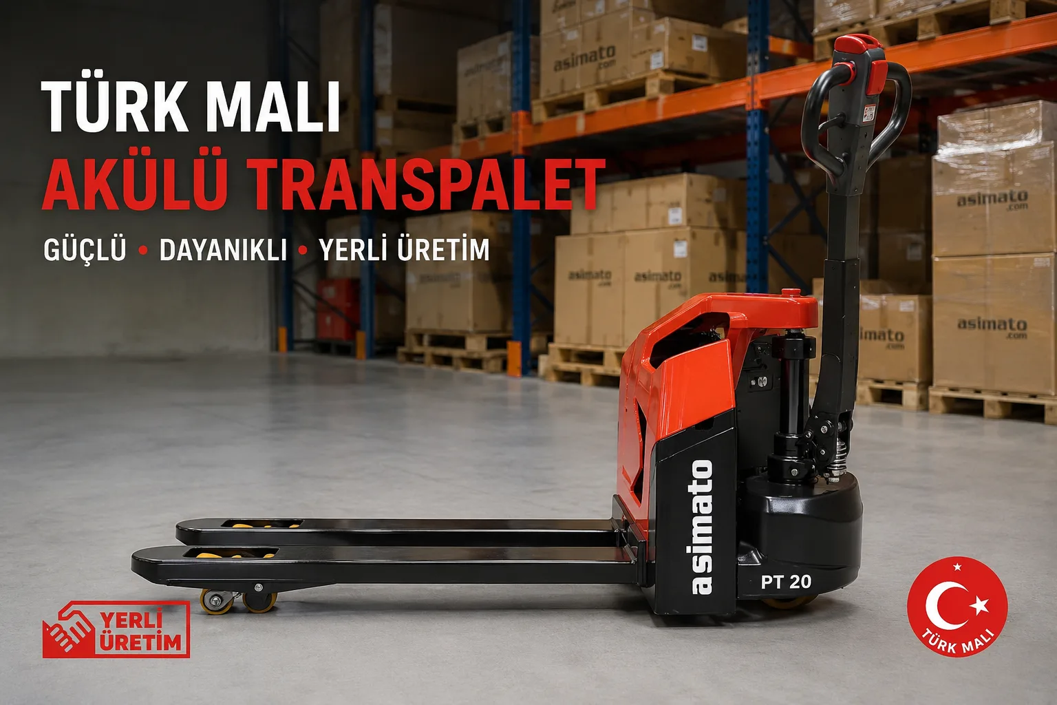 Akülü Transpalet Nedir? Nerelerde Kullanılır?