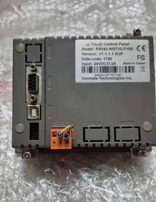 Cermate PA043-WST10-P1R0 4.3 İnç Dokunmatik HMI Operatör Paneli