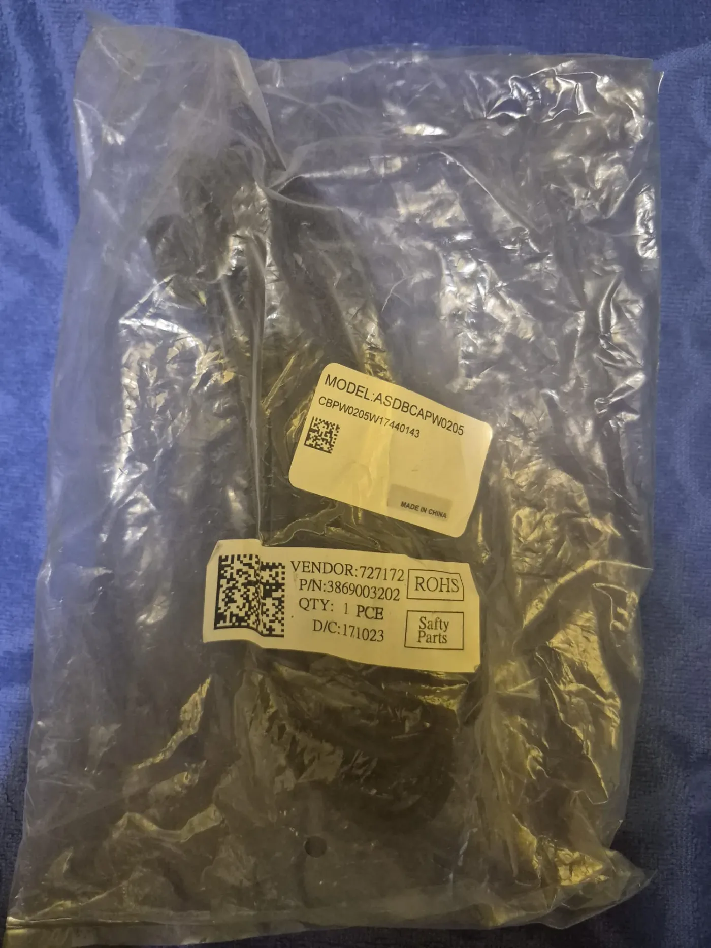 Delta ASDBCAPW0205 Servo Motor Güç Kablosu 5 Metre