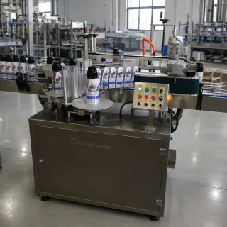 şişe etiketleme makinası herma 500 çift taraflı