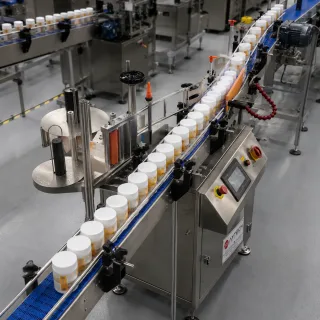 şişe etiketleme makinası silindirik üst yüzey etiketleme