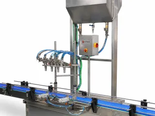Sıvı Dolum Makinası Akışmetreli 2 Nozullu