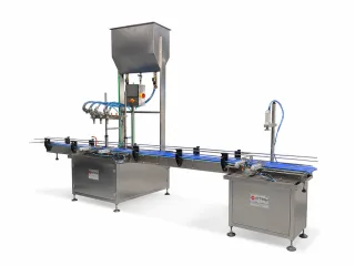 Sıvı Dolum Makinası Akışmetreli 2 Nozullu