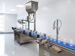 Sıvı Dolum Makinası Akışmetreli 2 Nozullu