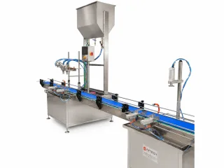 Sıvı Dolum Makinası Akışmetreli 2 Nozullu