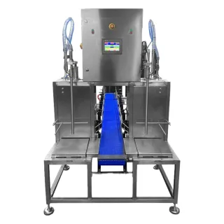 terazili dolum makinası loadcell tartılı dolum sistemi