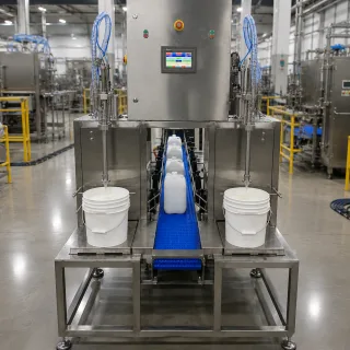 terazili dolum makinası loadcell tartılı dolum sistemi